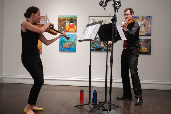 Folie à Deux perform at the Composers Collective 2015 Winter Concert (Photography by Dawen Huang. www.dawenhuang.com)